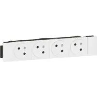Legrand 4X2P+T LINK FB BLC CLIP SFC