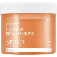 Neogen Dermalogy Carrot Deep Clear Oil Pad - 60 pcs / 150 ml