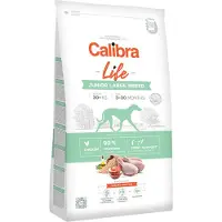 Calibra Life Junior Large Breed Chicken - Croquettes au poulet pour chiots de grandes races - 24 kg (2x12 kg)