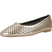 Alpe pour femme. 541861 Ballerines en cuir Golden Liss (39), Doré, Plat, Aucun, Casuel