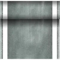 Papstar Chemin de table PV-Tissue Mix "ROYAL Collection" "Chalk (40 x 40 cm)