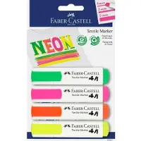 Faber-Castell Marqueur textile (4x)