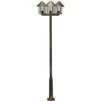 Albert Lampe de jardin Toit 3 lumières