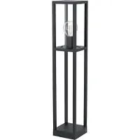 Eglo Lampe sur pied noire Cascinetta