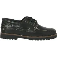 Jack & Jones Brooklyn Leather Boat Shoes Noir EU 41 Homme