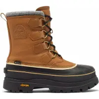 Sorel - Bottes chaudes et imperméables en GORE-TEX - Caribou Horizon GTX Caribou Buff Black pour Homme en Cuir - Taille 44 - Noir