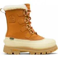 Sorel - Bottes chaudes et imperméables en GORE-TEX - Caribou Horizon GTX W Canyon Gold Honey White pour Femme en Cuir - Taille 38 - Marron
