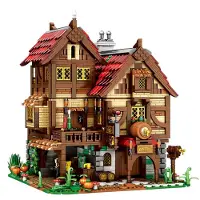 ReoBrix 66018 Taverne médiévale 2 868 pièces Série European Century Bâtiment modulaire Blocs de construction