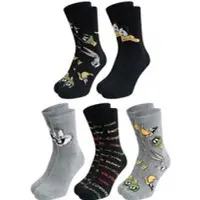 Looney Tunes Chaussettes de - - Chaussettes (Lot de 5 paires) - EU 40-45 - pour Homme - multicolore - Taille EU 40-45