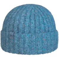 Buff Knitted & Fleece Beanie Bleu