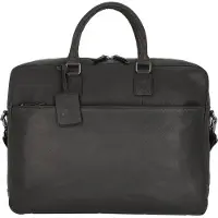 Burkely Antique Avery Sacoche pour Ordinateur Portable 17" Noir