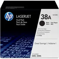 HP Toner HP 38A (Q1338D) Noir x2- Multipack