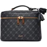 JOOP! Trousse de maquillage bleu foncé / blanc