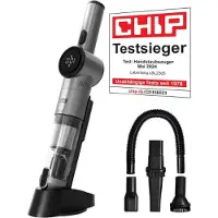 Lebenlang Aspirateur sans fil - Batterie - 17000PA - 135W - Batterie Lithium puissante - Station de recharge incluse - Gris