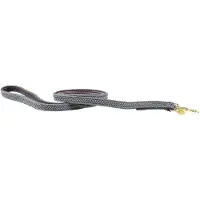 Kentucky Nylon Plaited Dog Leash 12 Mm Argenté 12 mm x 120 cm