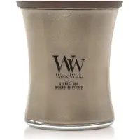 Woodwick Precious Metals Cypress Ore bougie parfumée 275 g