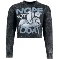 Lilo & Stitch Sweat-shirt Disney de - Not Today - M - XXL - pour Femme - noir - Taille L