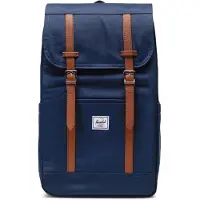 Herschel Sac à dos 'Retreat' bleu marine / marron