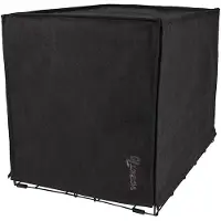 District 70 Couverture de cage pour chien Gris foncé M