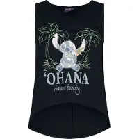 Lilo & Stitch Débardeur Disney de - Stitch - S - 3XL - pour Femme - noir - Taille S