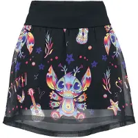 Lilo & Stitch Jupe courte Disney de - Viva Mexico - L - 3XL - pour Femme - multicolore - Taille 3XL