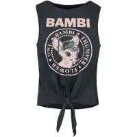 Bambi Top Disney de - S - XXL - pour Femme - noir - Taille M