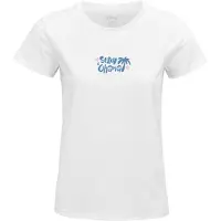 Lilo & Stitch T-Shirt Manches courtes Disney de - Stitch Faces - S - XXL - pour Femme - blanc - Taille L