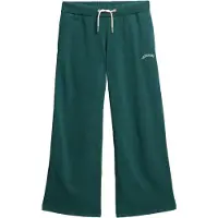 Superdry Pantalon 'Essential' vert foncé