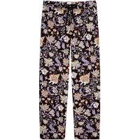 Schiesser Pantalon de pyjama 'Mix & Relax' mélange de couleurs / noir