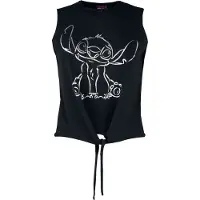 Lilo & Stitch Top Disney de - Stitch - L - 3XL - pour Femme - noir - Taille 3XL