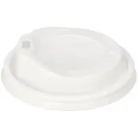 Papstar Couvercle pour tasses à café en papier dur (100x)