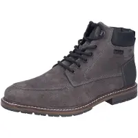 Rieker Bottes à lacets 'Veterschoenen Hoog' gris foncé