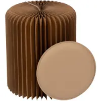 Jline J-Line Pouf Pliable Papier Chameau