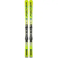 Fischer Rc4 Noize M-plate + Rc4 Z13 Gw Freeflex 85 [d] Alpine Skis Pack Jaune 178