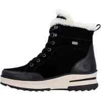 Remonte Bottines à lacets noir / blanc
