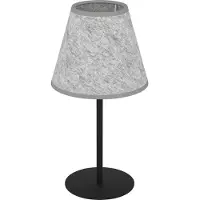 Eglo 43986 - Lampe de table ALSAGER 1xE27/40W/230V gris