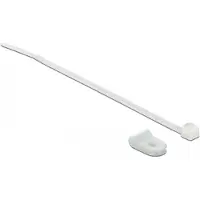 DeLOCK Kit de colliers de serrage - 10 cm - blanc (100 mm, 10 pcs)