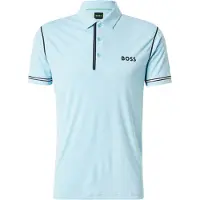 BOSS Polo de golf Paddy actif en tissu ripstop