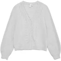 Vero Moda Cardigan 'VMLya' gris clair