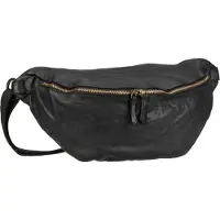 Harold's Cuir sac à épaule bandoulière Submarine Hipbag Black noir