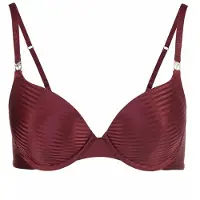 JOOP! Soutien-gorge ' Glamour ' bordeaux / rouge foncé