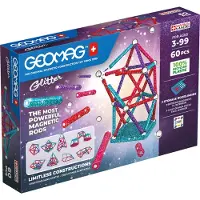 Geomag Ensemble d'aimants - Glitter Recyclé - 60 Parties - - UneTaille - Jouets Magnétiques