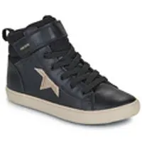 Geox Baskets montantes enfant J GISLI GIRL filles - Noir - 38