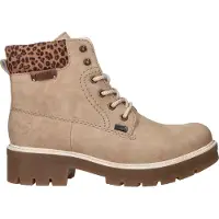 Rieker Bottines à lacets beige