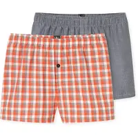 Schiesser Sous-vêtements ' Multipacks ' gris / rouge