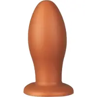 ANOS - plug anal large - silicone orange