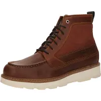 Timberland pour homme. TB0A6CE2EM61 Bottes imperméables Britton Mills marron (47.5), Cuir, Plat, Lacets, Casuel, De plein air