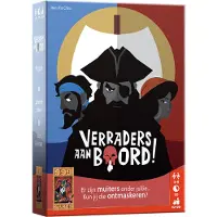 999 Games Jeu de Société Verraders Aan Boord!