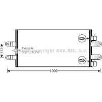 Highway Automotive Condenseur, climatisation SC5047 AVA