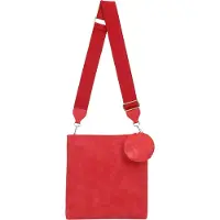 Fritzi aus Preußen sac à épaule bandoulière sac à épaule Brigitte X Fritzi Ronja Cross Body Bag Red rouge